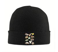 EWASDACCS The Isle of BIGsnax Bugsnax Pack Bonnet tricoté Chaud Bonnet de Mode Bonnet Automne-Hiver tuques d’extérieur pour Hommes, Femmes Adultes