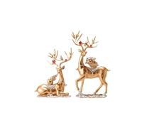 EWDHJK des Objets d'art artisanaux Simples et Modernes, des Cadeaux Haut de Gamme for Une Pendaison de crémaillère, Parfaits for décorer Le Salon, l'entrée, Le Mur TV ou la Cave à vin.(Yellow,2pc)