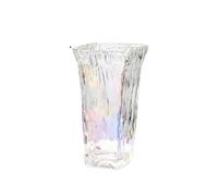 EWDHJK Vase Transparent Haut de Gamme, d'une clarté cristalline, idéal for accueillir des Fleurs fraîches comme des pivoines et des Roses. Convient à la décoration intérieure, aux.(Multi-Colored)