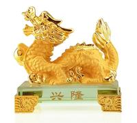 EWDHJK Voici Une Figurine représentant Un Cheval, Animal du Zodiaque Chinois, avec Son Socle. Elle Convient Aussi Bien aux comptoirs de Bureau qu'aux décorations de Salon.(Metallic2)