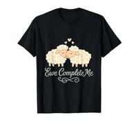 Ewe Complete Me Sheep Farm Illustration pastel T-Shirt