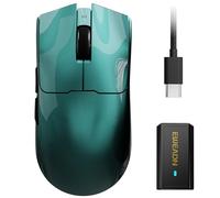 EWEADN S9 Max Souris de jeu sans fil, souris d'ordinateur ergonomique 59 G, trois modes, interrogation 8K, DPI 26K, capteur optique PAW3395, interrupteur Kailh, autonomie de 250 h, programmable pour