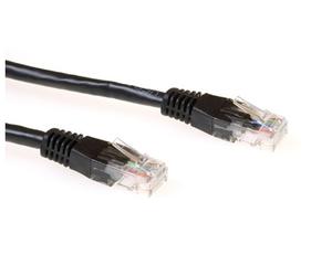 Ewent 5.0m Cat6 UTP câble de réseau Noir 5 m U/UTP (UTP)