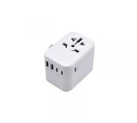 Ewent Adaptador Universal De Viaje+2usb Y 3usb-C