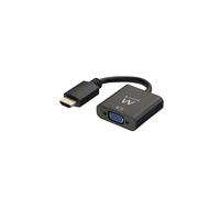 Ewent adaptateur hdmi (mâle) vers vga (femelle). avec son. 1.5m