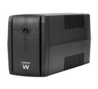 Ewent Alimentation sans Interruption,Off-Line UPS,Onduleur 780VA (390W) 250V,Protection Contre Les surtensions et Les coupures de Courant,2 Prises Schuko EU,AVR Line Interactive pour PC,Modem,Console