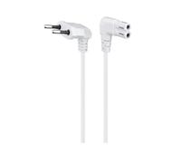 Ewent EC1918 câble électrique Blanc 1,8 m CEE7/16 Coupleur C7