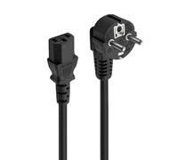 Ewent EC1910 câble électrique Noir 1,8 m Coupleur C13 Prise d'alimentation type F