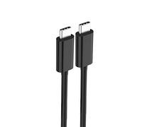 Ewent Câble de Connexion USB 2.0 USB-C vers USB-C, pour Transfert de données et Recharge, Longueur 1,8 m, Noir