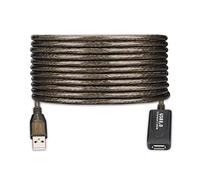 Ewent Câble d'extension de 5 mètres USB 2.0 mâle A vers femelle A 480 Mbps câble amplificateur pour imprimante, souris, clavier, concentrateur, clé USB, contrôleur, lunettes VR, lecteur externe