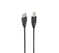 Ewent Câble d'imprimante Black USB 2.0, 5 mètres, Tibo A mâle vers Type B mâle