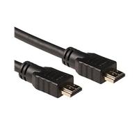 Ewent - Câble HDMI avec Ethernet - HDMI mâle pour HDMI mâle - 1 m - triple blindage - noir - support 4K