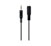 Ewent Cable Jack 3.5mm Macho/Hembra 10m Negro