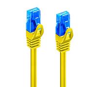 ewent, Câble réseau Cat 5e Patch U/UTP, AWG 26/7, 2 connecteurs RJ45 Jaune
