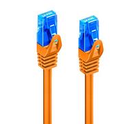 Ewent Câble réseau Type Patch Cat 5e U/UTP, AWG 26/7, 2 connecteurs RJ45 Orange Arancione 1 MT