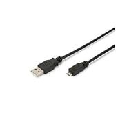 Ewent - Câble USB - Micro-USB de type B (M) pour USB (M) - USB 2.0 - 50 cm - noir