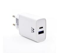 Ewent Cargador Rapido Q3 20w Usb-C Y Usb-A