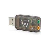 Ewent Carte son externe EW3751 – USB 2.0 stéréo – Noir