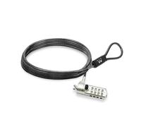 Ewent Câble de sécurité EW1243 – Serrure à combinaison, acier 1,5 m pour PC/portables et projecteurs