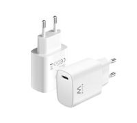 Ewent EW1320 - Adaptateur secteur - 20 Watt - 3 A - PD 3.0 (USB-C) - blanc