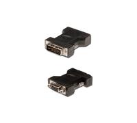 Ewent EC1250 changeur de genre de câble DVI-I 24+5 VGA Noir