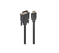 Ewent EC1350 câble vidéo et adaptateur 2 m HDMI Type A (Standard) DVI-D Noir