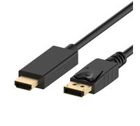 Ewent EC1432 câble vidéo et adaptateur 3 m DisplayPort HDMI Type A (Standard) Noir