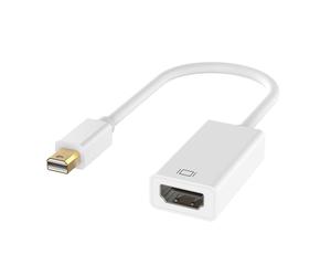 Ewent EC1451 changeur de genre de câble Mini DisplayPort HDMI Blanc