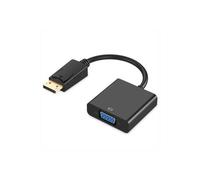 Ewent EC1454 câble vidéo et adaptateur 0,15 m DisplayPort VGA (D-Sub) Noir