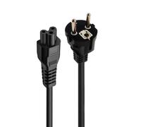 Ewent EC1907 câble électrique Noir 1,8 m Prise d'alimentation type F Coupleur C5