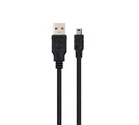 Ewent EW-100110-020-N-P Câble USB A Mini-USB 2.0 Noir 1,8 m