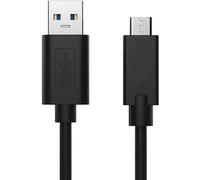 Ewent EW-100117-010-N-P câble USB 1 m USB B USB C Mâle Noir - Câbles USB (1 m, USB B, USB C, 3.1 (3.1 Gen 2), Noir)