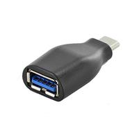 Ewent EW-100518-000-N-P changeur de genre de câble USB 3.1 Type C USB 3.1 Type A Noir