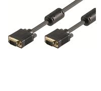 Ewent EW-110100-020-N-P câble VGA 2 m VGA (D-Sub) Noir