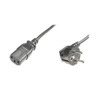 Ewent EW-190100-020-N-P Câble d'alimentation IEC 60320 C13 pour IEC 60320 1.8 m noir