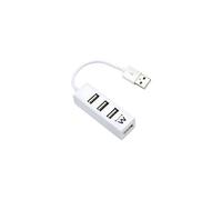 Ewent - Concentrateur (hub) EW1122 - 4 x USB 2.0 - de bureau - Blanc