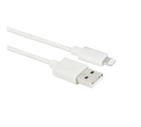 Ewent EW1278 câble Lightning 1 m Blanc