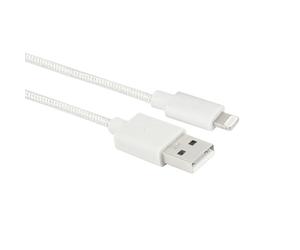 Ewent EW1278 câble Lightning 1 m Blanc