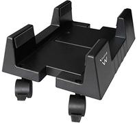 Ewent EW1290 Support pour boîtier d’ordinateur avec roulettes verrouillables, Noir, largeur réglable
