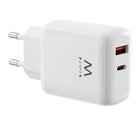 Ewent EW1329 chargeur d'appareils mobiles Universel Blanc Secteur Charge rapide Intérieure