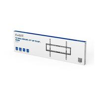 Ewent Support mural pour téléviseur EW1503 – Extra-large, facile à fixer – Noir/Anthracite