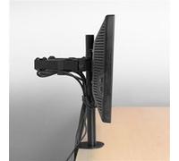Ewent Support écran EW1510 13–27 pouces, réglable en hauteur, inclinable, VESA 75/100, pince – Noir
