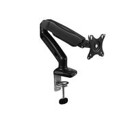 Ewent EW1515 - Kit de montage - bras réglable - pour moniteur - plastique, aluminium, acier - noir - Taille d'écran : 13"-27" - pinces montables,