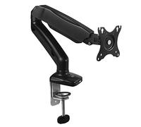 Ewent EW1515 support d'écran plat pour bureau 68,6 cm (27") Pince/boulon Noir - Supports d'écrans plats pour bureau (Pince/boulon, 6,5 kg, 68,6 cm (27"), 100 x 100 mm, Réglage de la hauteur, Noir)