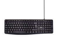Ewent EW3002 clavier Bureau USB QWERTY Portuguais Noir