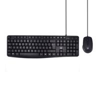Ewent EW3006 clavier Souris incluse Bureau USB QWERTY Espagnole Noir