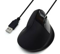 Ewent Souris ergonomique verticale EW3157 – USB-A optique, 6 contrôles, DPI réglables, Noir