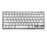 Ewent EW3160 clavier pour tablette Argent, Blanc Bluetooth Italien Blanc G