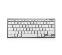 Ewent EW3160 clavier pour tablette Argent, Blanc Bluetooth Italien G