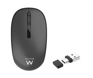 Ewent EW3206 souris Universel Ambidextre RF sans fil Optique 1000 DPI